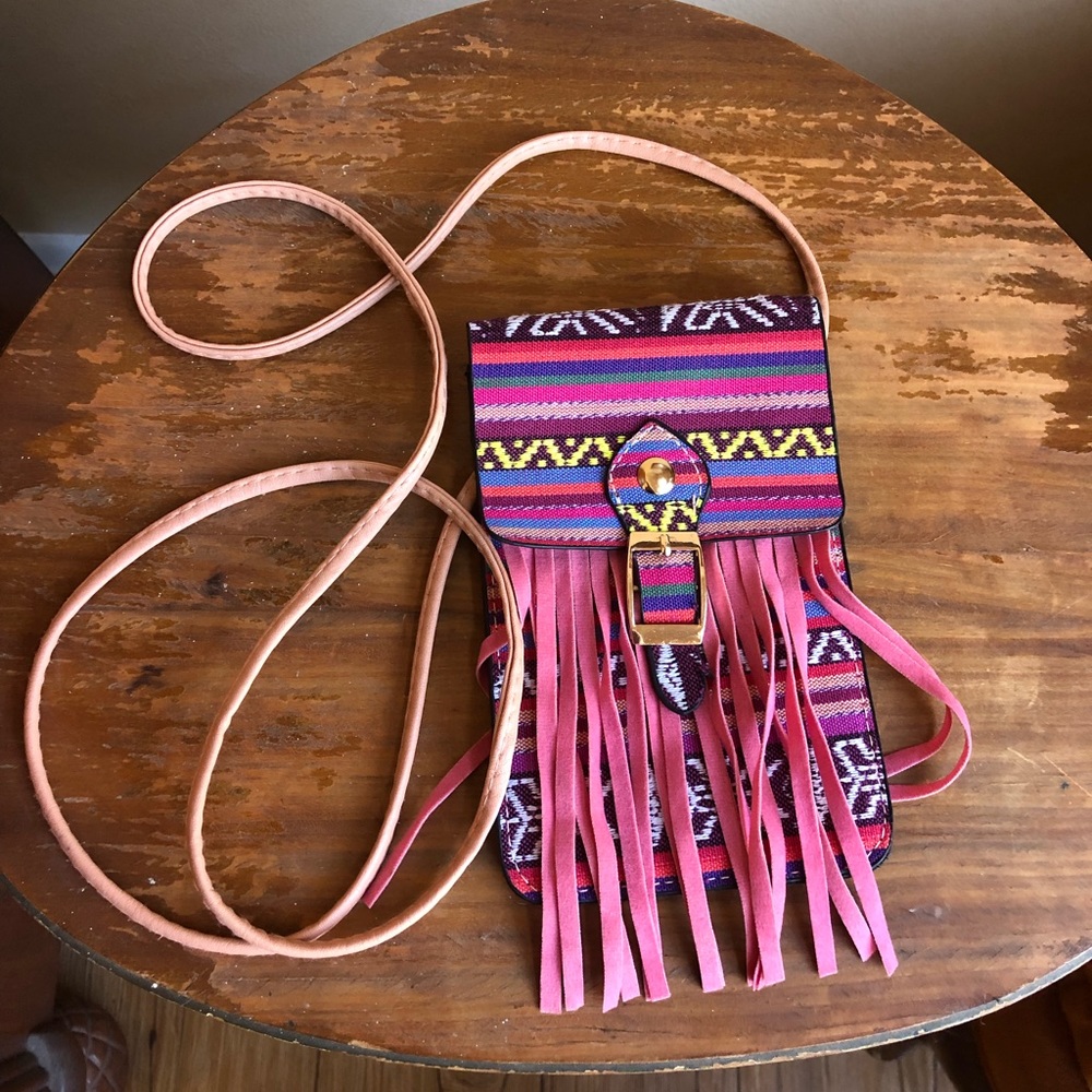 Boho Fringe Crossbody Bag